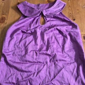 Lindy Bop Vibrant Purple Sleeveless Top